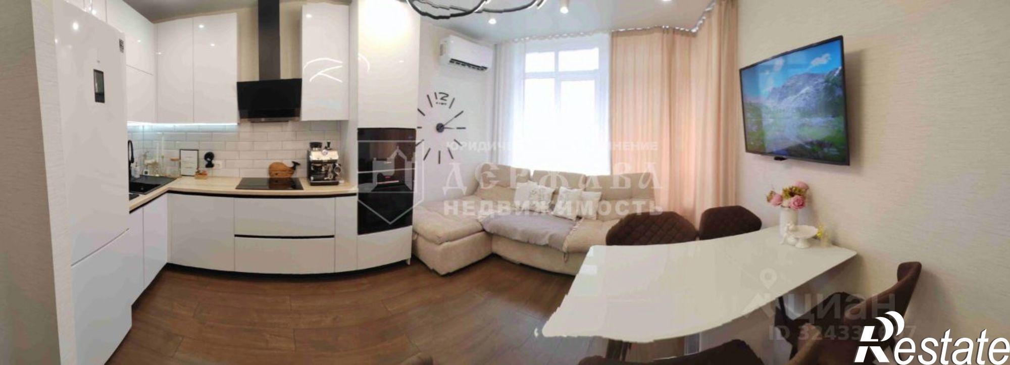 Купить квартиру за 10 600 000 рублей на Кемерово, Притомский проспект, 25к2