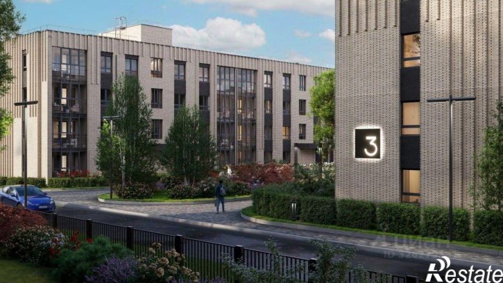 2-комн квартира в новом доме