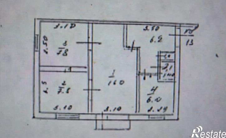 3-комн квартира ул Ключевая, 3,  д. 3